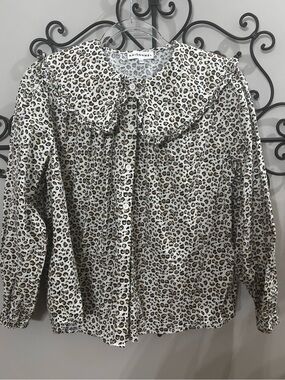 Anthropology Raisonnel size Large Blouse